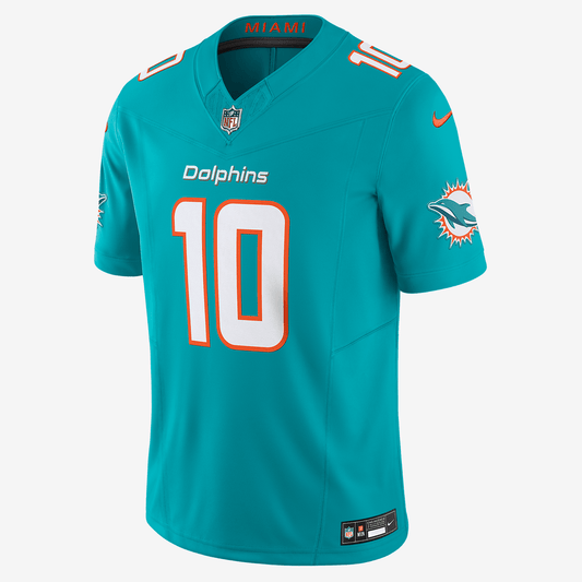 Tyreek Hill Miami Dolphins Men's Nike Dri-FIT NFL Limited Football Jersey - Aqua