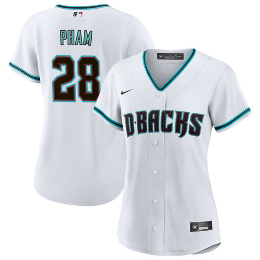 Tommy Pham Arizona Diamondbacks Nike Women's Home Replica Jersey - White