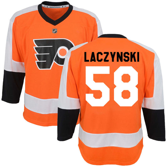 Tanner Laczynski Philadelphia Flyers Preschool Home Replica Jersey - Orange