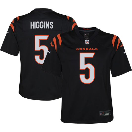 Tee Higgins Cincinnati Bengals Nike Youth Game Jersey - Black