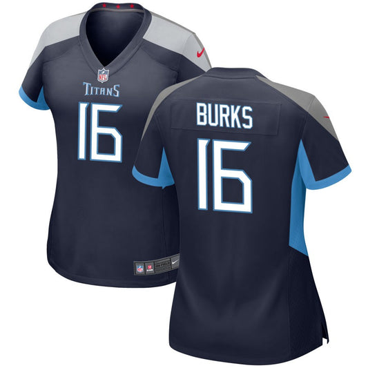 Treylon Burks Tennessee Titans Nike Women's Game Jersey - Navy