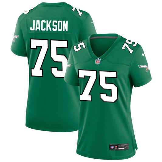 Tarron Jackson Philadelphia Eagles Nike Women's Alternate Game Jersey - Kelly Green