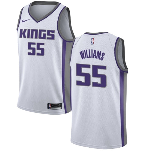 Youth Sacramento Kings Jason Williams Association Jersey - White