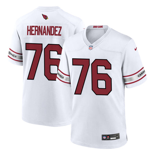 Will Hernandez Arizona Cardinals Nike Game Jersey - White