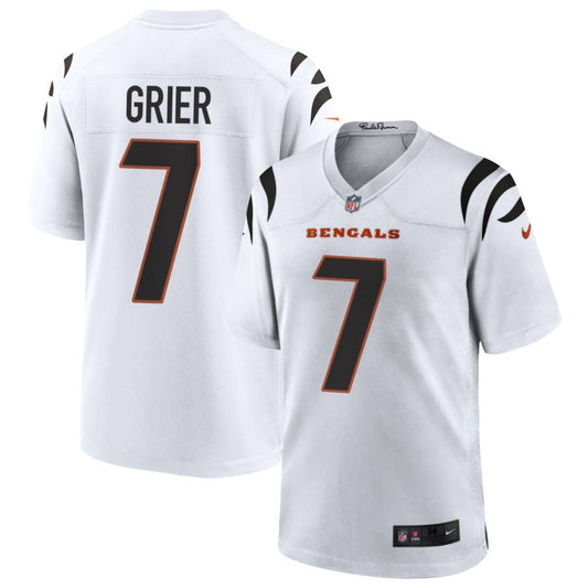 Will Grier Cincinnati Bengals Nike Game Jersey - White