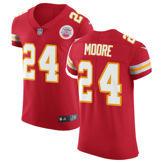 Skyy Moore Kansas City Chiefs Nike Vapor Untouchable Elite Jersey - Red