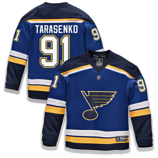 Vladimir Tarasenko St. Louis Blues Fanatics Branded Youth Replica Player Jersey - Blue