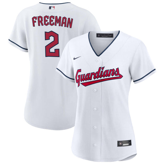 Tyler Freeman Cleveland Guardians Nike Women's Replica Jersey - White