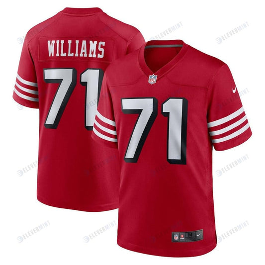 Trent Williams 71 San Francisco 49ers Alternate Game Jersey - Scarlet