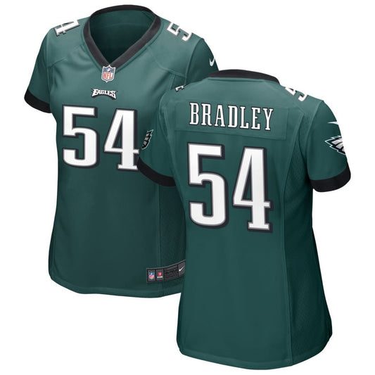 Shaun Bradley Philadelphia Eagles Nike Women's Game Jersey - Midnight Green