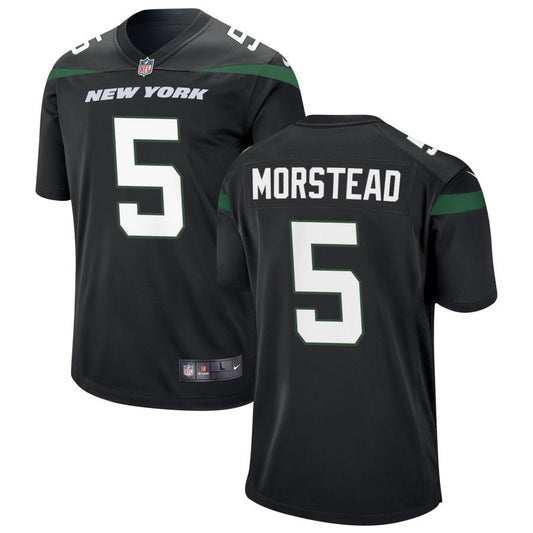 Thomas Morstead New York Jets Nike Alternate Game Jersey - Stealth Black