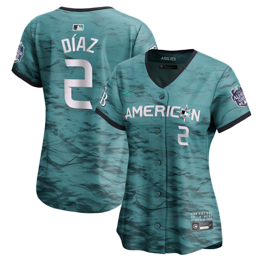 Yandy D??az American League Nike Women's 2023 MLB All-Star Game Limited Player Jersey - Teal