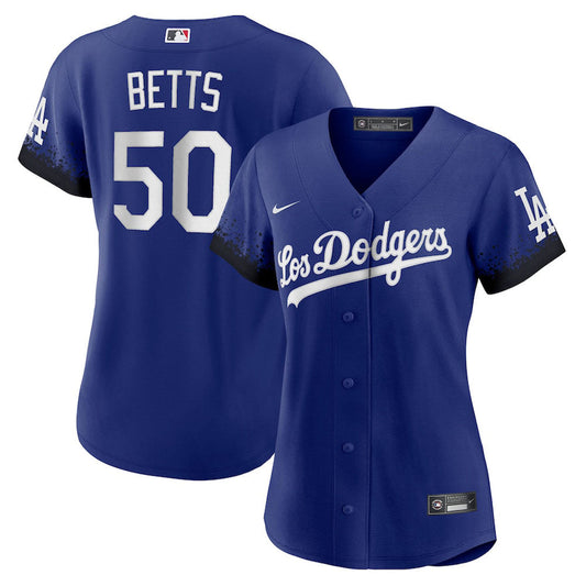 Women's Los Angeles Dodgers Mookie Betts City Connect Replica Jersey - Royal