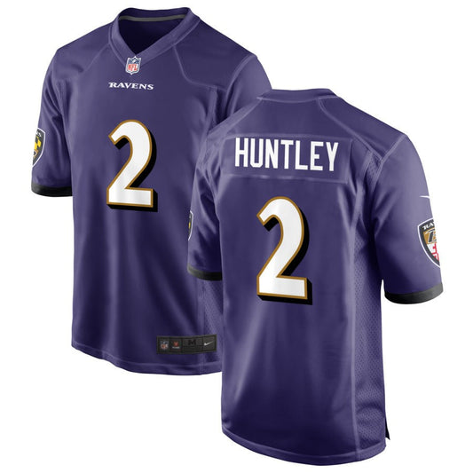 Tyler Huntley Baltimore Ravens Nike Game Jersey - Purple