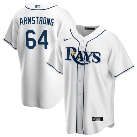 Shawn Armstrong Tampa Bay Rays Nike Home Replica Jersey - White