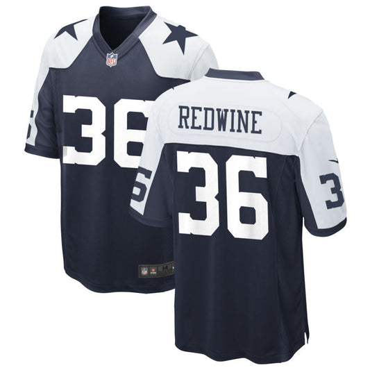 Sheldrick Redwine Dallas Cowboys Nike Alternate Game Jersey - Navy