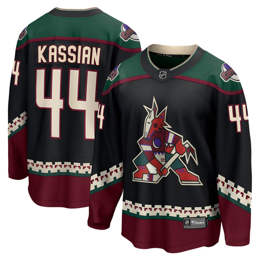 Zack Kassian Arizona Coyotes Fanatics Branded Home Breakaway Player Jersey - Black