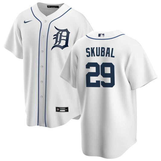 Tarik Skubal Detroit Tigers Nike Home Replica Jersey - White